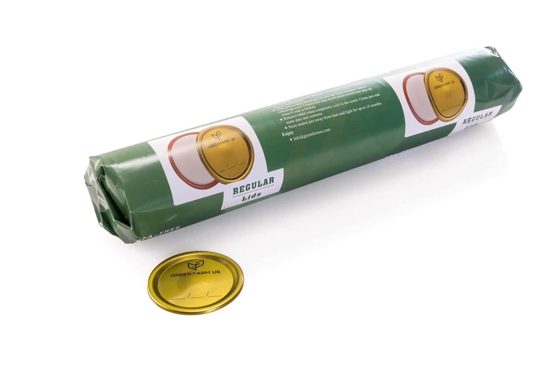 Regular Canning Lids in Sleeve | Green Farm US